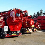 3 Contract Services trucks Contract Services Drain Cleaning in Northern Ireland