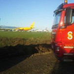 Contract Services truck with 3 planes Drain Cleaning Contract Services in Northern Ireland